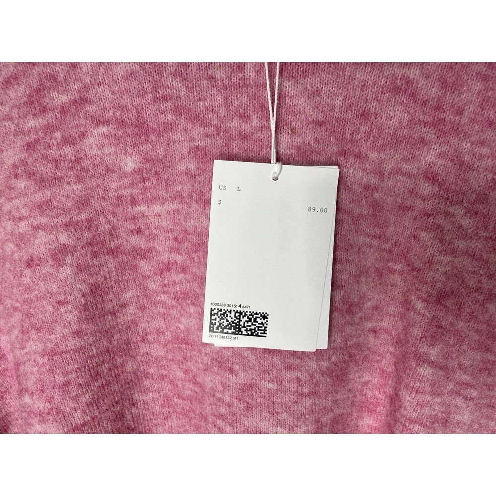 Paris Atelier & Other Stories Sweater Alpaca Wool Blend Pink Size Large - Picture 7 of 11